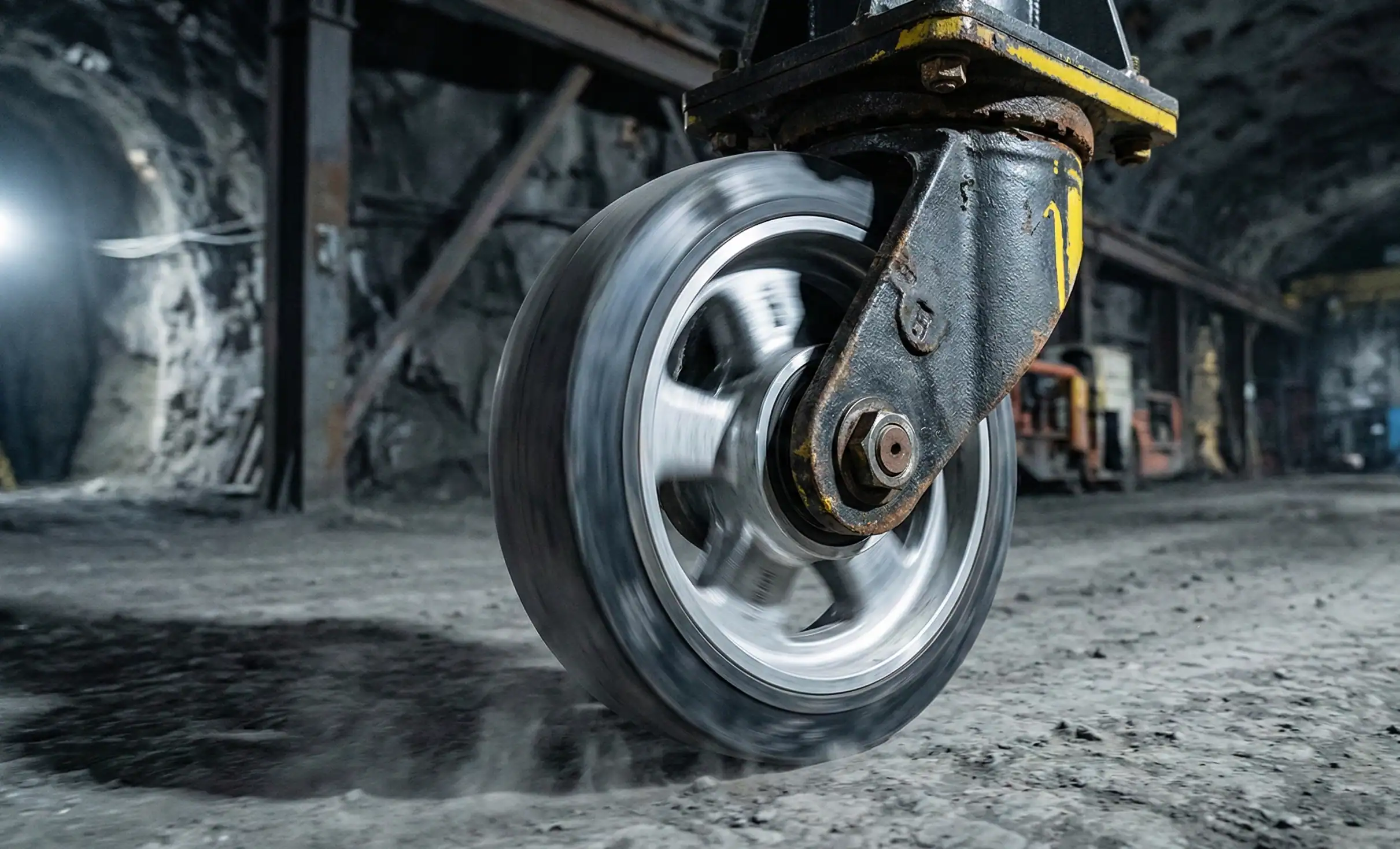 industriële wielen voor mijnbouw