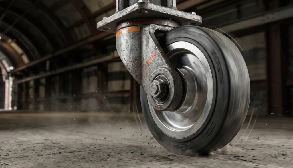 industriële wielen in mijn