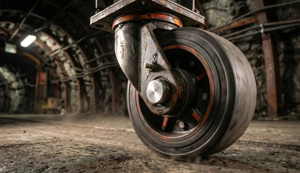 wielen voor mijnbouw