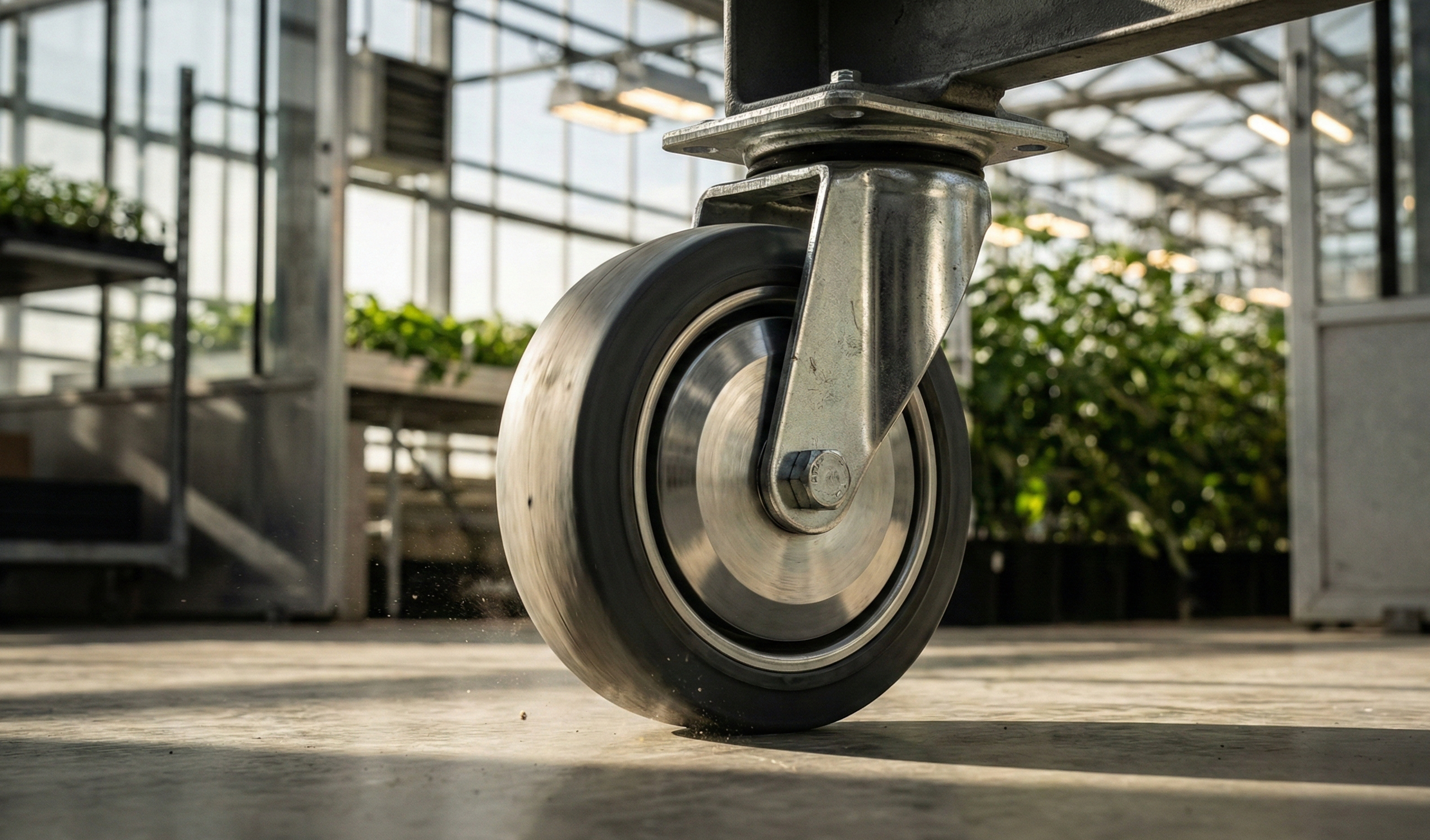 wielen voor zware kasonderdelen