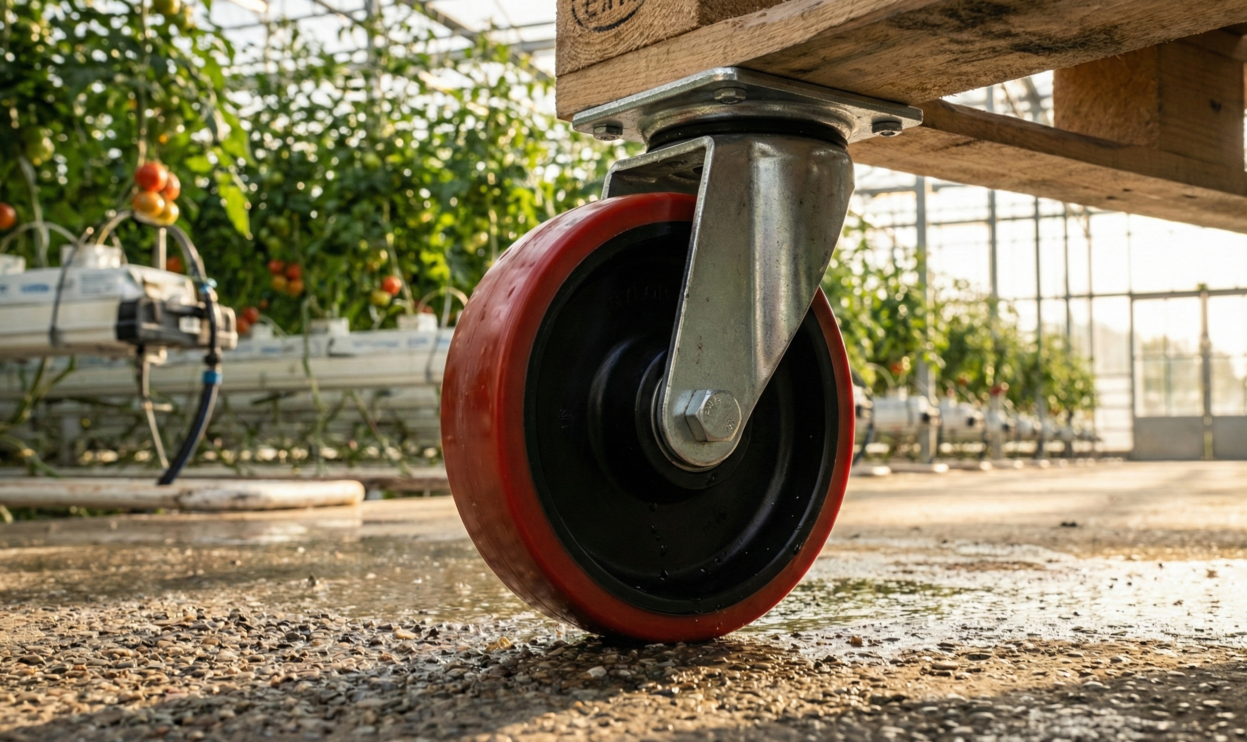 industriële wielen tuinbouw